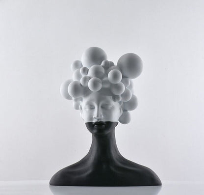 The Southern Atelier – Enigmatic Resin Sculpture in Sleek Woman Silhouette for a Stylish Accent - The Southern AtelierSKU_1766400535371_677