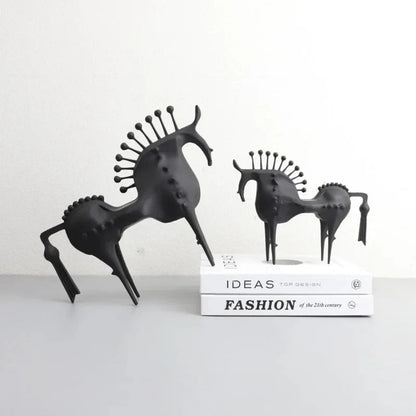 The Southern Atelier – Equinox Metal Horse Sculptures - The Southern AtelierSKU_1755802870175_499