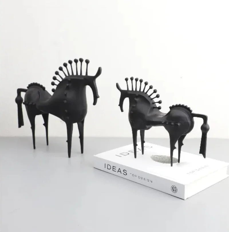The Southern Atelier – Equinox Metal Horse Sculptures - The Southern AtelierSKU_1755802870175_499