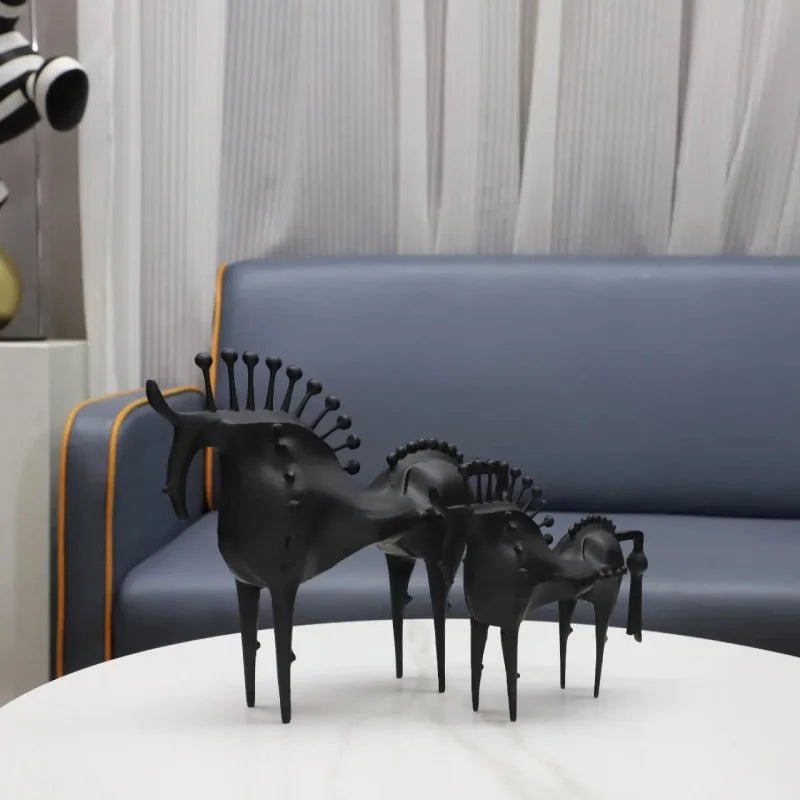 The Southern Atelier – Equinox Metal Horse Sculptures - The Southern AtelierSKU_1755802870175_499