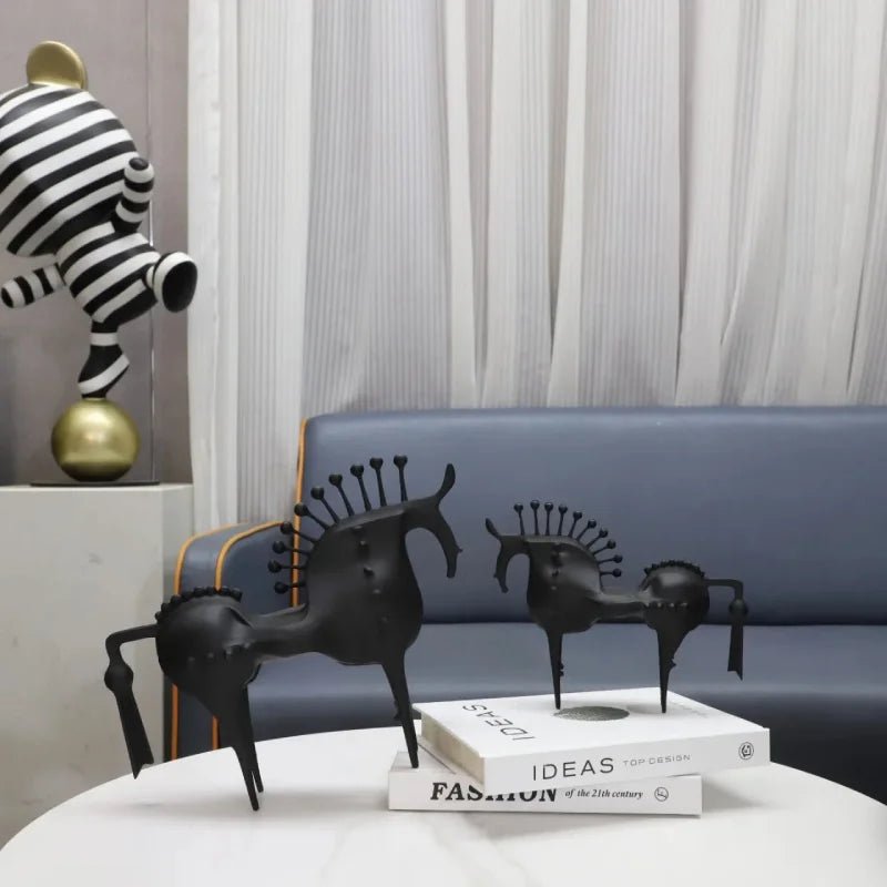 The Southern Atelier – Equinox Metal Horse Sculptures - The Southern AtelierSKU_1755802870175_499