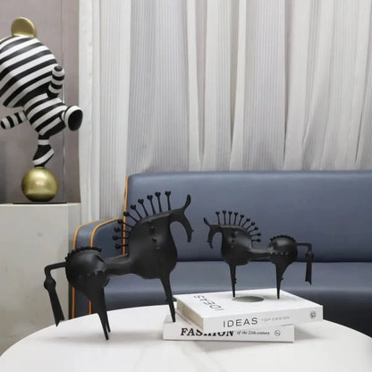 The Southern Atelier – Equinox Metal Horse Sculptures - The Southern AtelierSKU_1755802870175_499