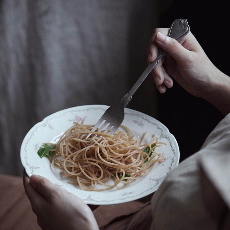 The Southern Atelier – Exquisite Antique Matte Finish Cutlery Set for Elegant Dining Experience - The Southern AtelierSKU_1763119374470_772