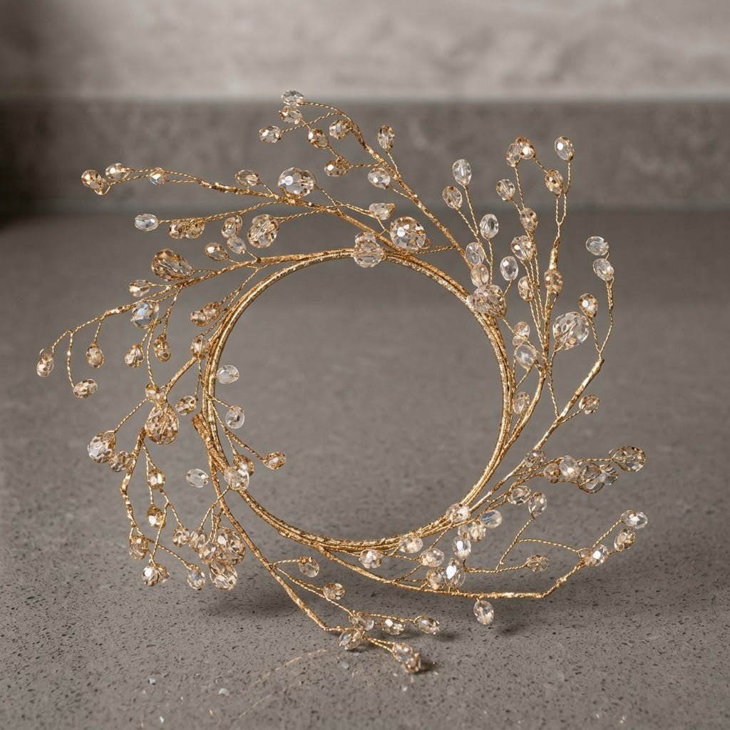 The Southern Atelier – Exquisite Faux Crystal Napkin and Candle Ring Holder for a Festive Elegance - The Southern AtelierSKU_1775450083117_884