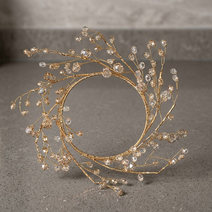 The Southern Atelier – Exquisite Faux Crystal Napkin and Candle Ring Holder for a Festive Elegance - The Southern AtelierSKU_1775450083117_884