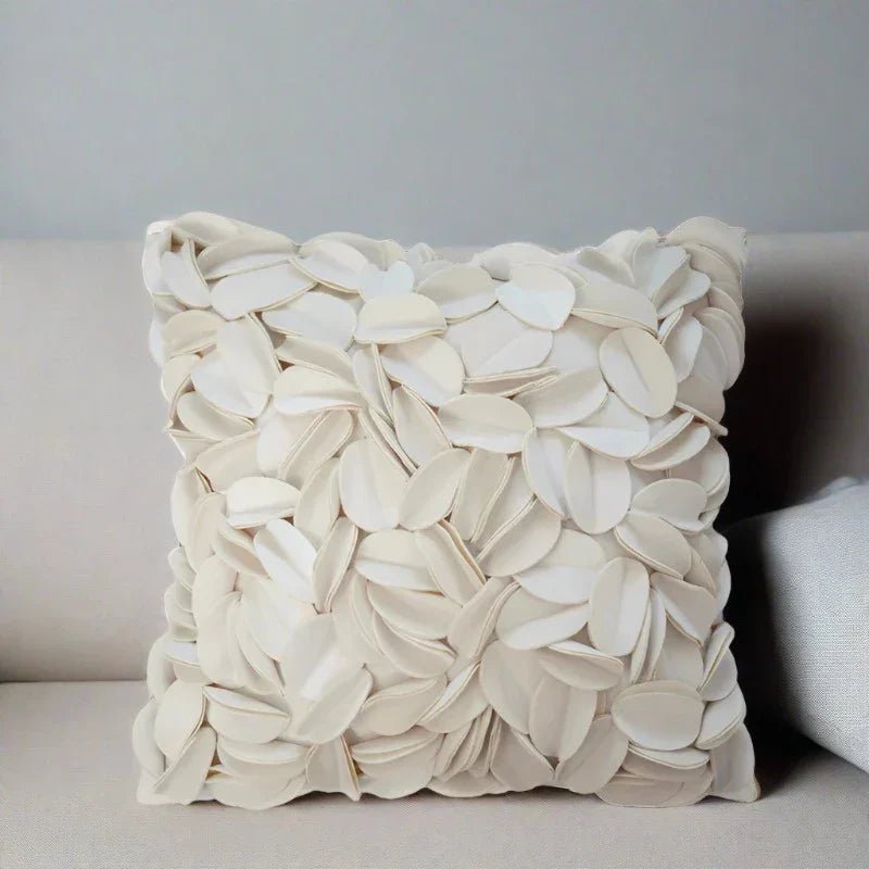 The Southern Atelier – Exquisite Floral Petal Cushion Cover in Classic Hues for a Chic Living Space - The Southern AtelierSKU_1775450088790_239