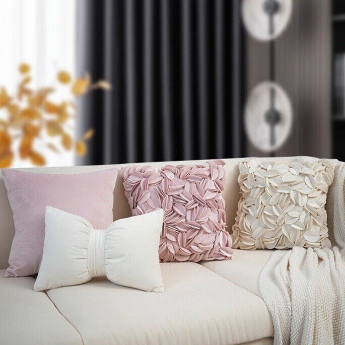 The Southern Atelier – Exquisite Floral Petal Cushion Cover in Classic Hues for a Chic Living Space - The Southern AtelierSKU_1775450088790_921