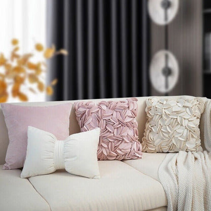 The Southern Atelier – Exquisite Floral Petal Cushion Cover in Classic Hues for a Chic Living Space - The Southern AtelierSKU_1775450088790_921