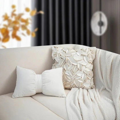 The Southern Atelier – Exquisite Floral Petal Cushion Cover in Classic Hues for a Chic Living Space - The Southern AtelierSKU_1775450088790_921