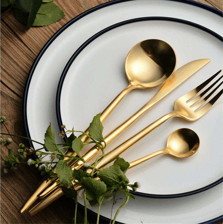 The Southern Atelier – Exquisite Gold Cutlery Set for Elegant Dining Experiences with Timeless Style - The Southern AtelierSKU_1765807374745_162