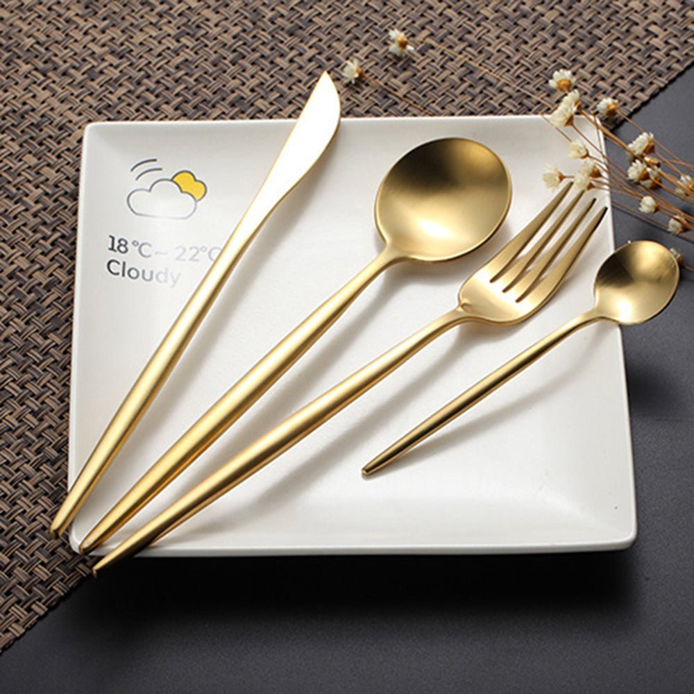 The Southern Atelier – Exquisite Gold Cutlery Set for Elegant Dining Experiences with Timeless Style - The Southern AtelierSKU_1765807374745_162