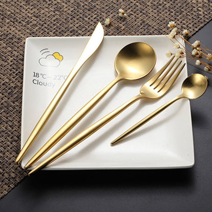 The Southern Atelier – Exquisite Gold Cutlery Set for Elegant Dining Experiences with Timeless Style - The Southern AtelierSKU_1765807374745_162