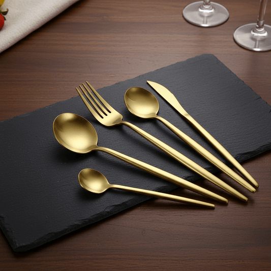 The Southern Atelier – Exquisite Gold Cutlery Set for Elegant Dining Moments - The Southern AtelierSKU_1763119129546_857