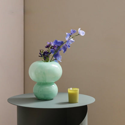 The Southern Atelier – Exquisite Hand - Blown Murano Glass Vase for a Serene Ambiance - The Southern AtelierSKU_1765807291105_126