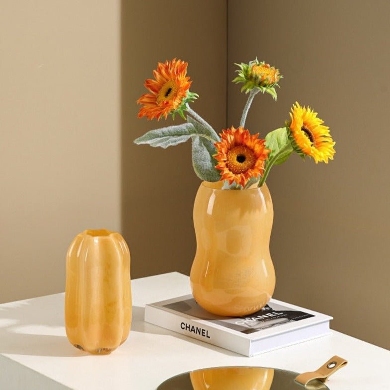 The Southern Atelier – Exquisite Hand - Blown Murano Glass Vase for a Serene Ambiance - The Southern AtelierSKU_1765807291105_126