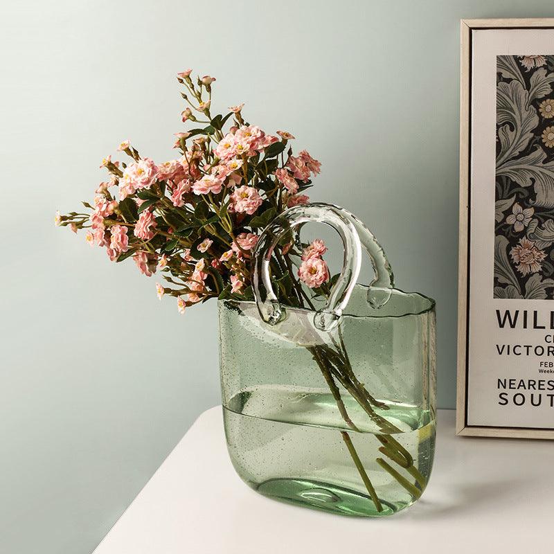 The Southern Atelier – Exquisite Handbag - Shaped Glass Vase for a Chic Touch - The Southern AtelierSKU_1765807274698_981