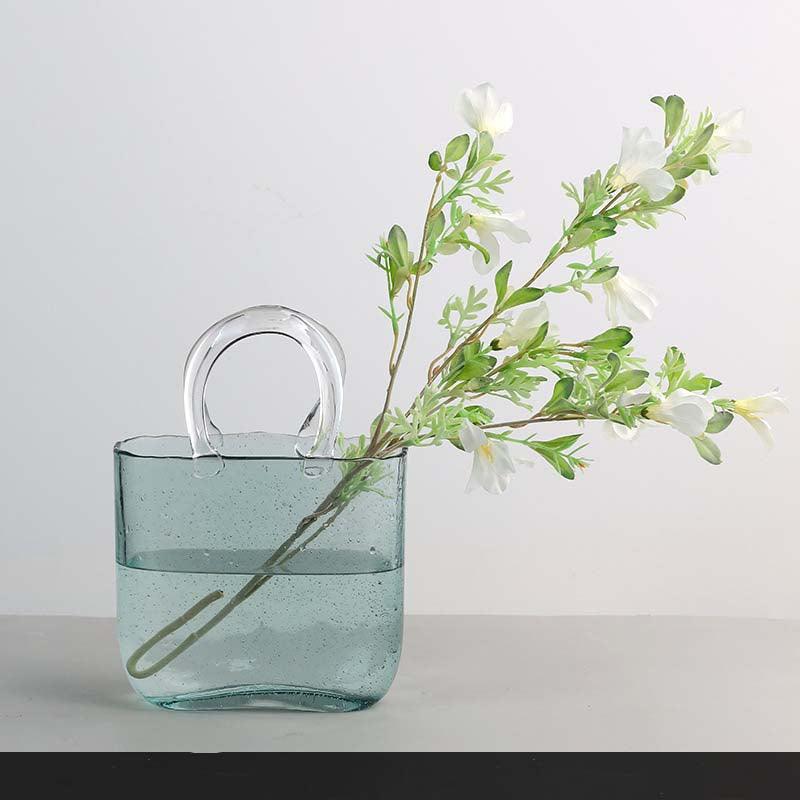 The Southern Atelier – Exquisite Handbag - Shaped Glass Vase for a Chic Touch - The Southern AtelierSKU_1765807274698_981
