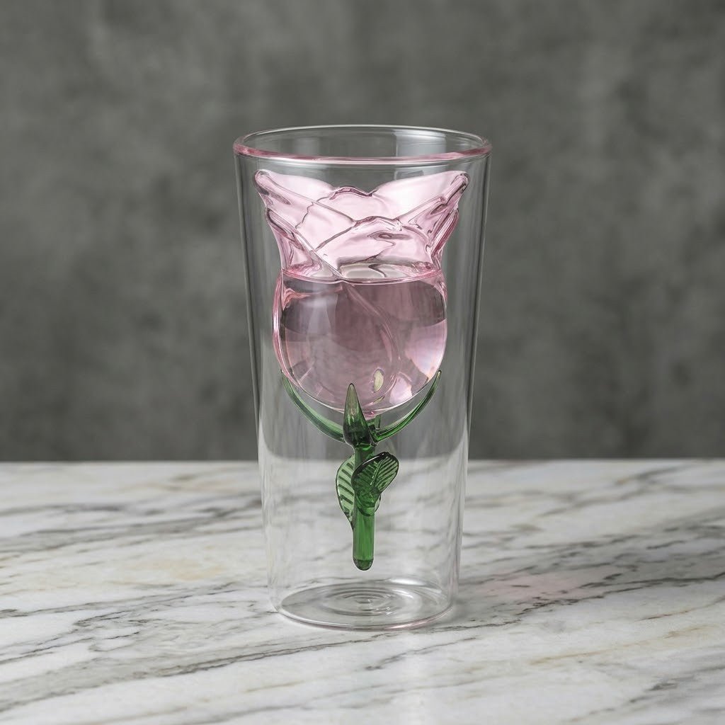 The Southern Atelier – Exquisite Handblown Rosette Glass for a Stylish Table Presentation - The Southern AtelierSKU_1775450178758_331