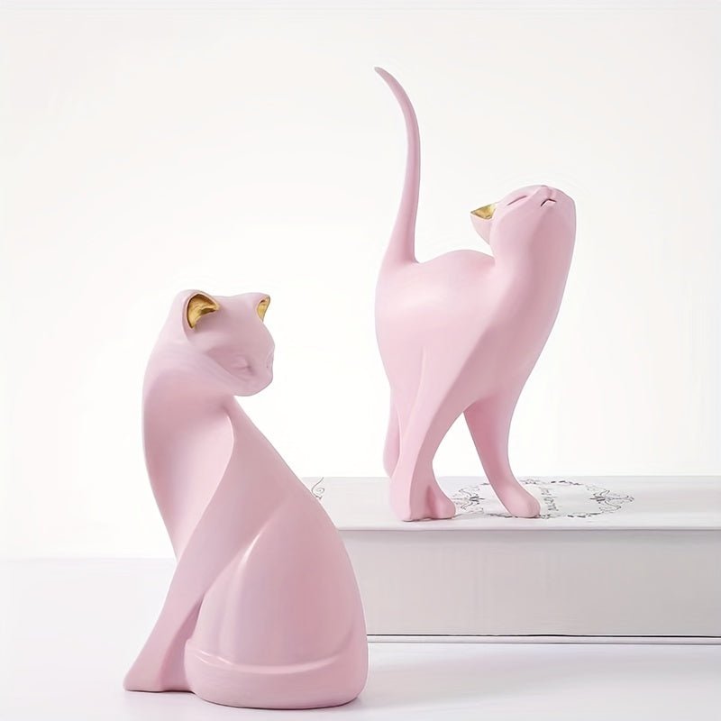 The Southern Atelier – Exquisite Handcrafted Cat Sculpture with Scandinavian Elegance for a Serene Interior - The Southern AtelierSKU_1762849780238_918