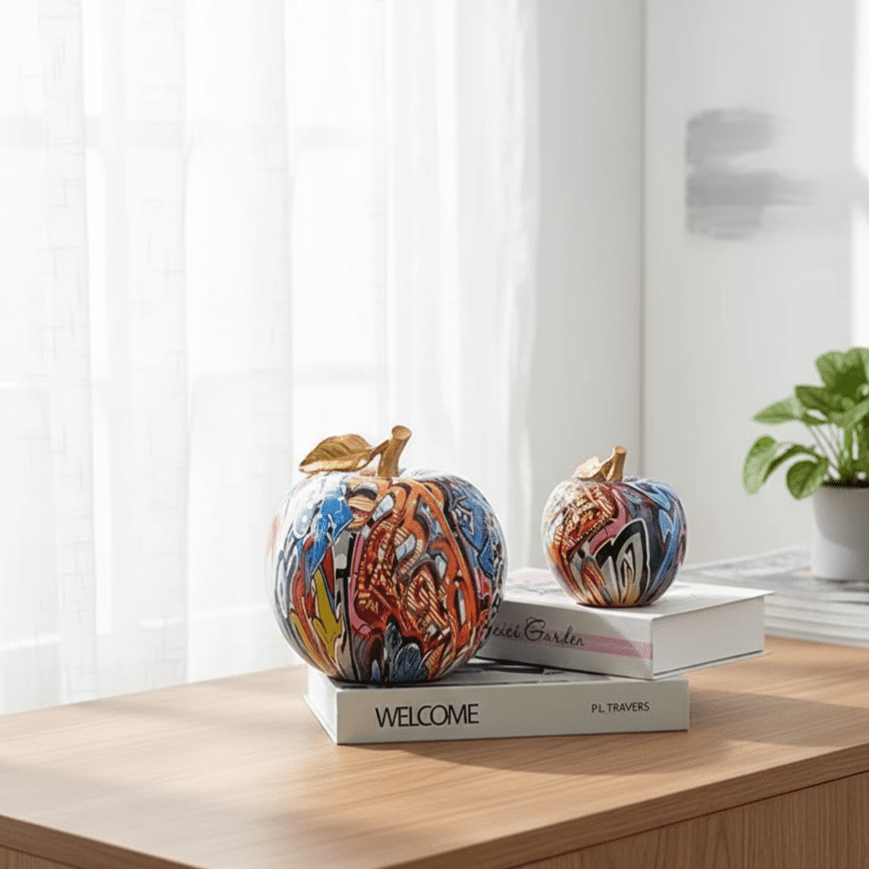 The Southern Atelier – Exquisite Handmade Resin Apple Figures in Vibrant Hues for a Whimsical Touch - The Southern AtelierSKU_1763119196608_319