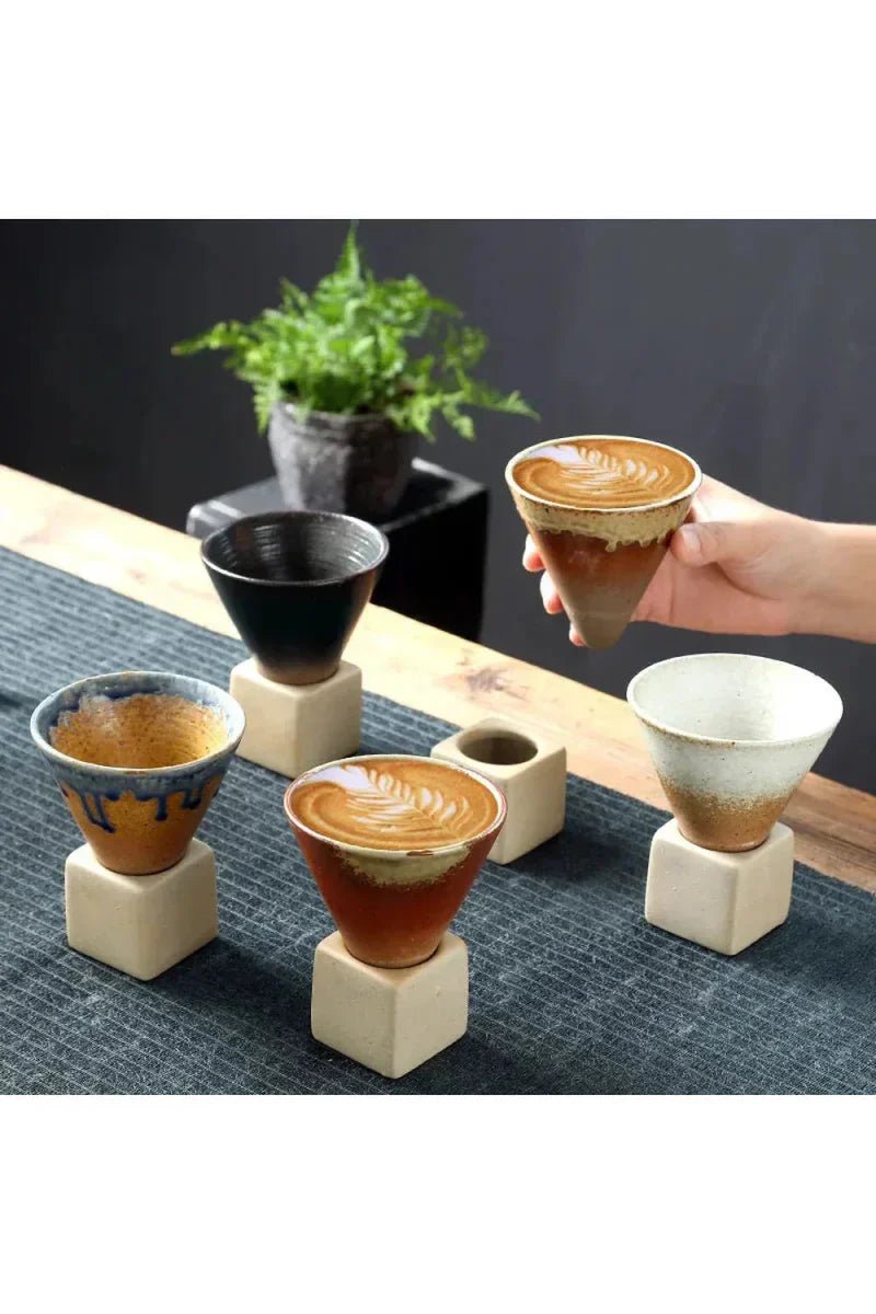 The Southern Atelier – Exquisite Handmade Rustic Ceramic Coffee Mug for a Serene Ambiance - The Southern AtelierSKU_1763118631369_417