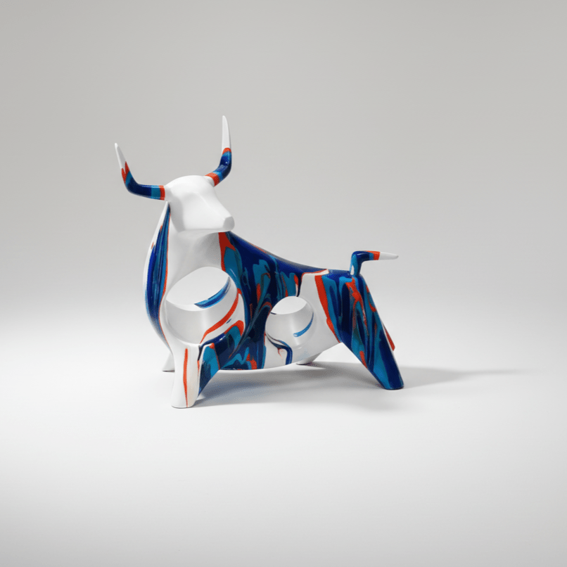 The Southern Atelier – Exquisite Norwegian Bull Figurine Crafted from Resin for a Sophisticated Touch - The Southern AtelierSKU_1766400552291_659