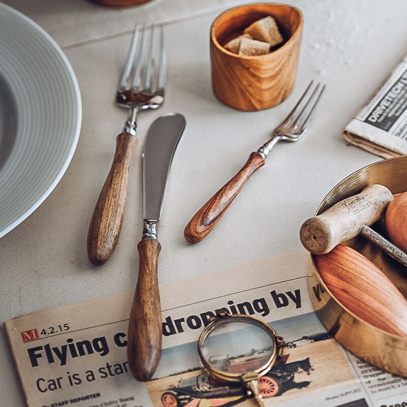 The Southern Atelier – Exquisite Stainless Steel Cutlery Set for Elegant Dining, Perfect for a Serene Ambiance - The Southern AtelierSKU_1763118684890_59