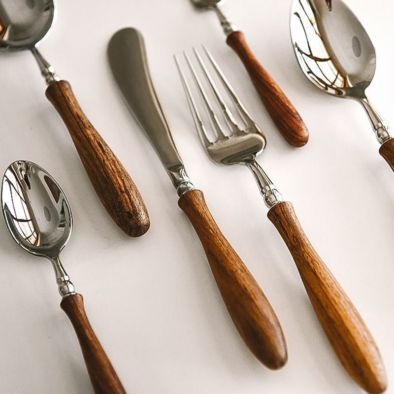 The Southern Atelier – Exquisite Stainless Steel Cutlery Set for Elegant Dining, Perfect for a Serene Ambiance - The Southern AtelierSKU_1763118684890_59
