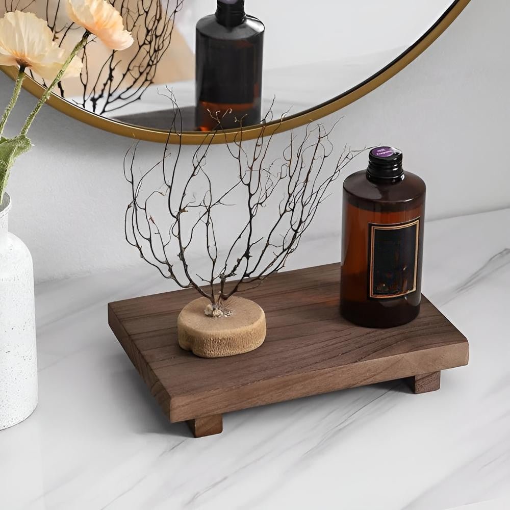 The Southern Atelier – Exquisite Water - Resistant Wooden Stand for a Luxurious Bathroom Elegance - The Southern AtelierSKU_1765807320165_778