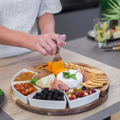 The Southern Atelier – Exquisite Wooden Cheese Board Set for Stylish Entertaining with Timeless Charm - The Southern AtelierSKU_1775450160368_39