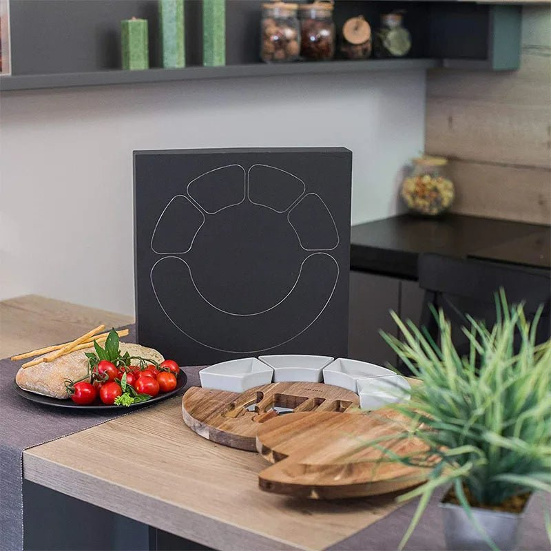 The Southern Atelier – Exquisite Wooden Cheese Board Set for Stylish Entertaining with Timeless Charm - The Southern AtelierSKU_1775450160368_39