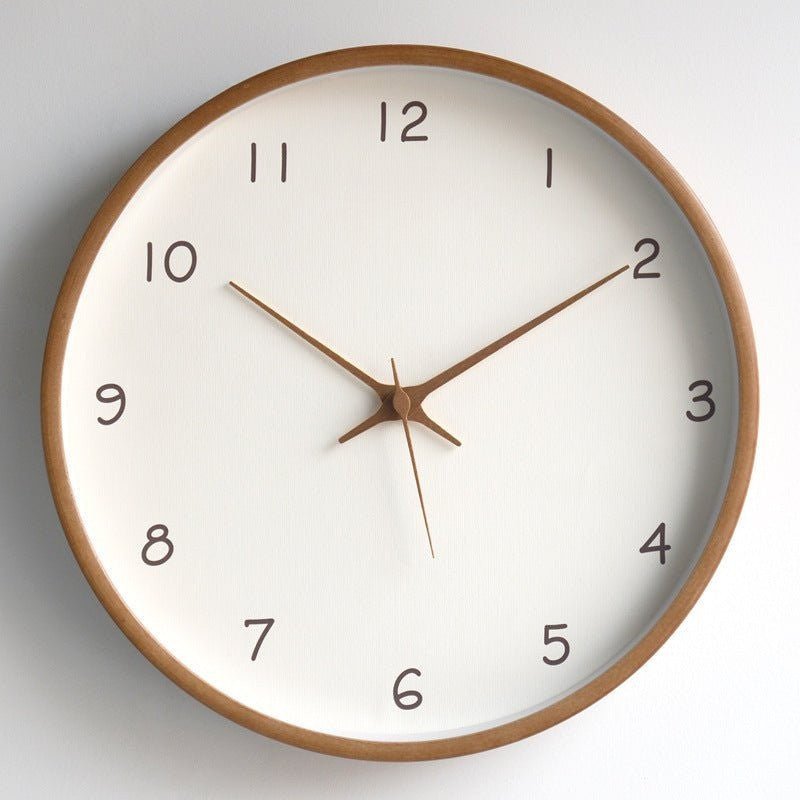 The Southern Atelier – Exquisite Wooden Wall Clock for Timeless Elegance with Minimalist Sophistication - The Southern AtelierSKU_1765807275236_702