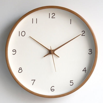 The Southern Atelier – Exquisite Wooden Wall Clock for Timeless Elegance with Minimalist Sophistication - The Southern AtelierSKU_1765807275236_702