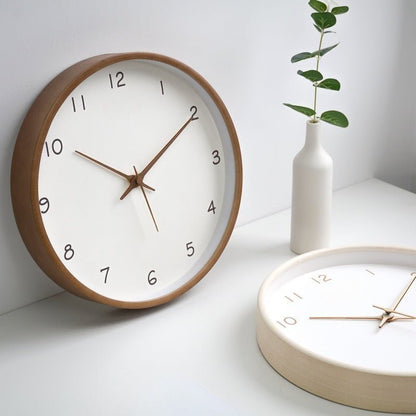 The Southern Atelier – Exquisite Wooden Wall Clock for Timeless Elegance with Minimalist Sophistication - The Southern AtelierSKU_1765807275236_702