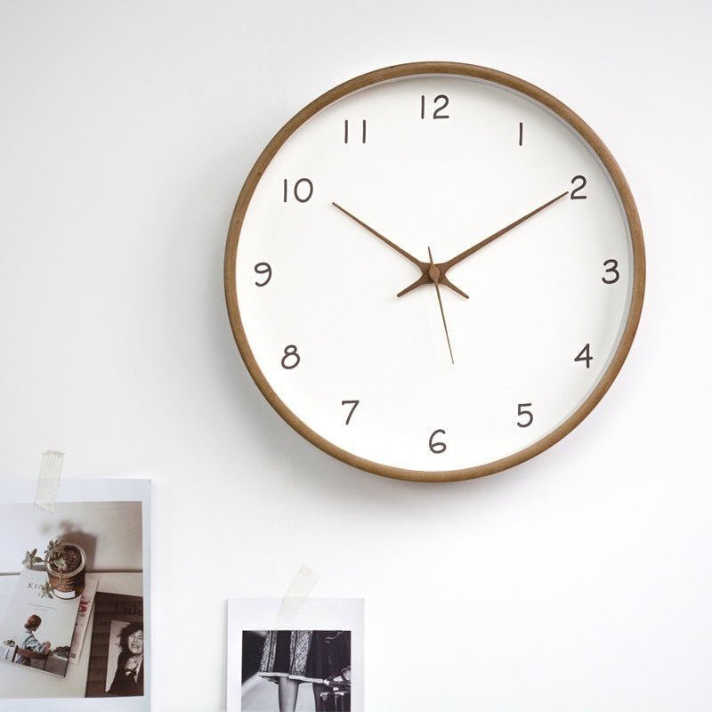The Southern Atelier – Exquisite Wooden Wall Clock for Timeless Elegance with Minimalist Sophistication - The Southern AtelierSKU_1765807275236_702