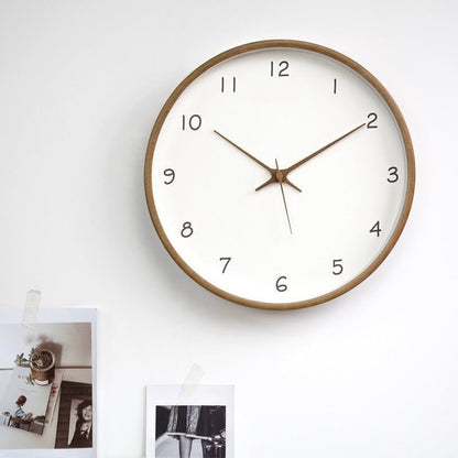 The Southern Atelier – Exquisite Wooden Wall Clock for Timeless Elegance with Minimalist Sophistication - The Southern AtelierSKU_1765807275236_702