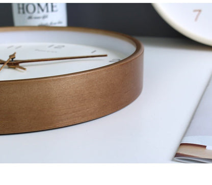 The Southern Atelier – Exquisite Wooden Wall Clock for Timeless Elegance with Minimalist Sophistication - The Southern AtelierSKU_1765807275236_702