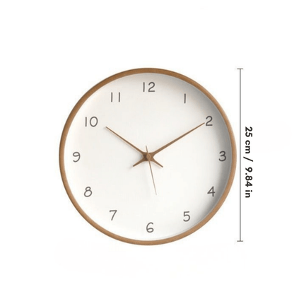 The Southern Atelier – Exquisite Wooden Wall Clock for Timeless Elegance with Minimalist Sophistication - The Southern AtelierSKU_1765807275236_956