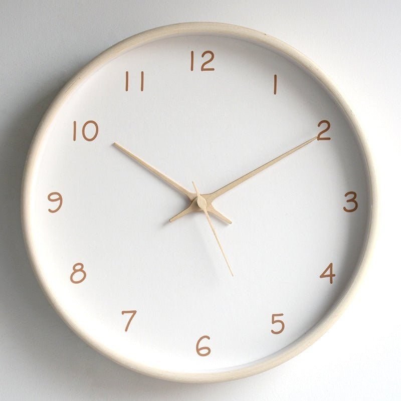 The Southern Atelier – Exquisite Wooden Wall Clock for Timeless Elegance with Minimalist Sophistication - The Southern AtelierSKU_1765807275236_956