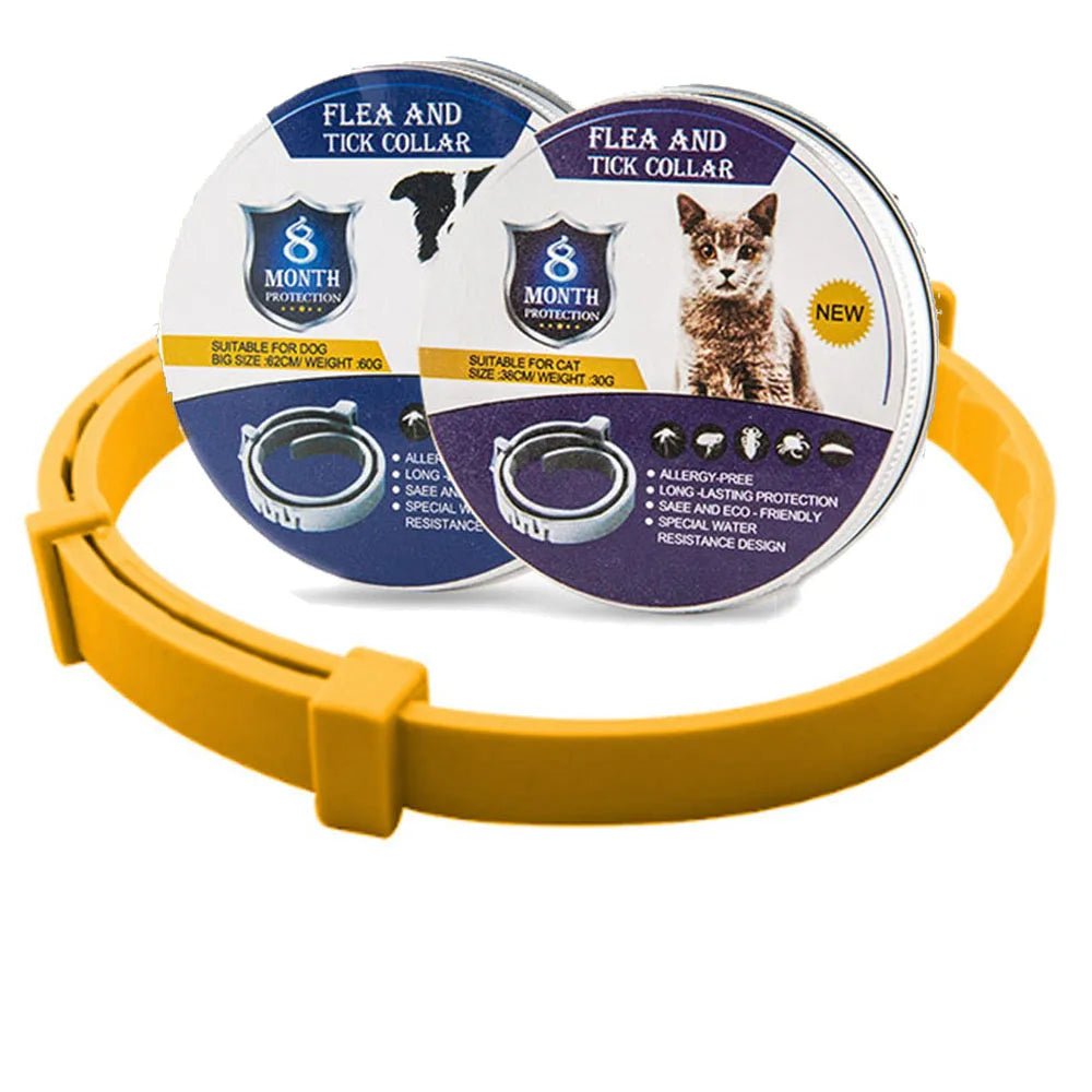 The Southern Atelier - Flea & Tick Collar for Dogs & Cats with 8-Month Protection, Adjustable and Water Resistant - The Southern AtelierSKU_1786566404814_387