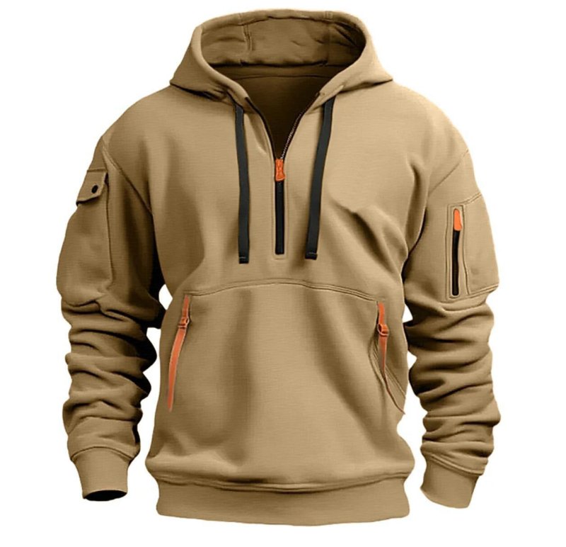 The Southern Atelier - Full - Zip Fleece - Lined Hoodie with Reinforced Front Pocket for Everyday Warmth - The Southern AtelierSKU_1778870183050_250