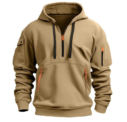 The Southern Atelier - Full - Zip Fleece - Lined Hoodie with Reinforced Front Pocket for Everyday Warmth - The Southern AtelierSKU_1778870183050_250
