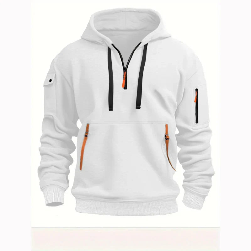 The Southern Atelier - Full - Zip Fleece - Lined Hoodie with Reinforced Front Pocket for Everyday Warmth - The Southern AtelierSKU_1778870183050_398