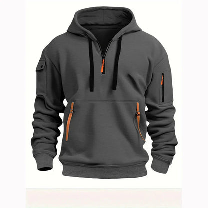 The Southern Atelier - Full - Zip Fleece - Lined Hoodie with Reinforced Front Pocket for Everyday Warmth - The Southern AtelierSKU_1778870183050_457