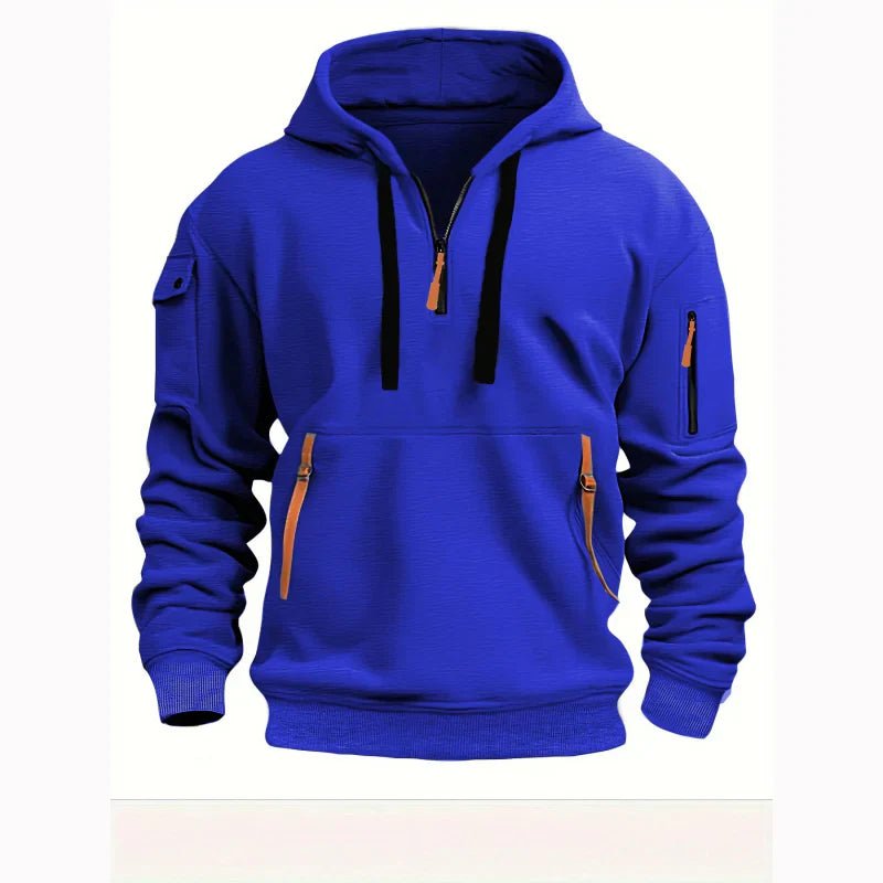 The Southern Atelier - Full - Zip Fleece - Lined Hoodie with Reinforced Front Pocket for Everyday Warmth - The Southern AtelierSKU_1778870183050_586