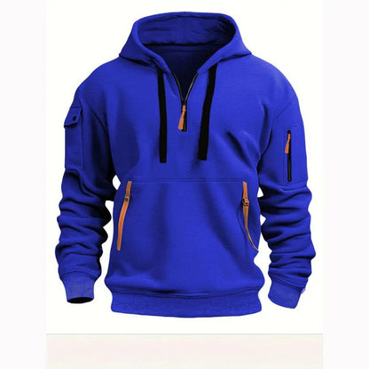 The Southern Atelier - Full - Zip Fleece - Lined Hoodie with Reinforced Front Pocket for Everyday Warmth - The Southern AtelierSKU_1778870183050_586