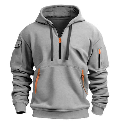 The Southern Atelier - Full - Zip Fleece - Lined Hoodie with Reinforced Front Pocket for Everyday Warmth - The Southern AtelierSKU_1778870183050_626