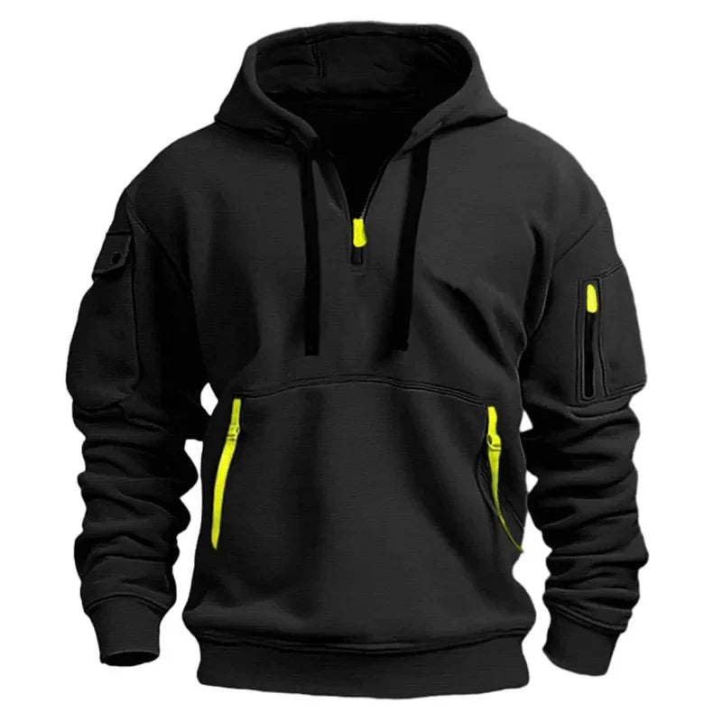 The Southern Atelier - Full - Zip Fleece - Lined Hoodie with Reinforced Front Pocket for Everyday Warmth - The Southern AtelierSKU_1778870183050_703