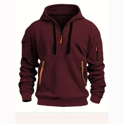 The Southern Atelier - Full - Zip Fleece - Lined Hoodie with Reinforced Front Pocket for Everyday Warmth - The Southern AtelierSKU_1778870183050_873