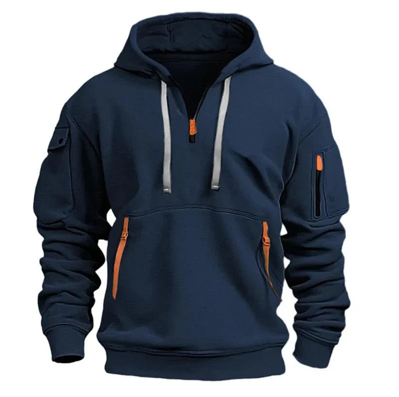 The Southern Atelier - Full - Zip Fleece - Lined Hoodie with Reinforced Front Pocket for Everyday Warmth - The Southern AtelierSKU_1778870183050_926